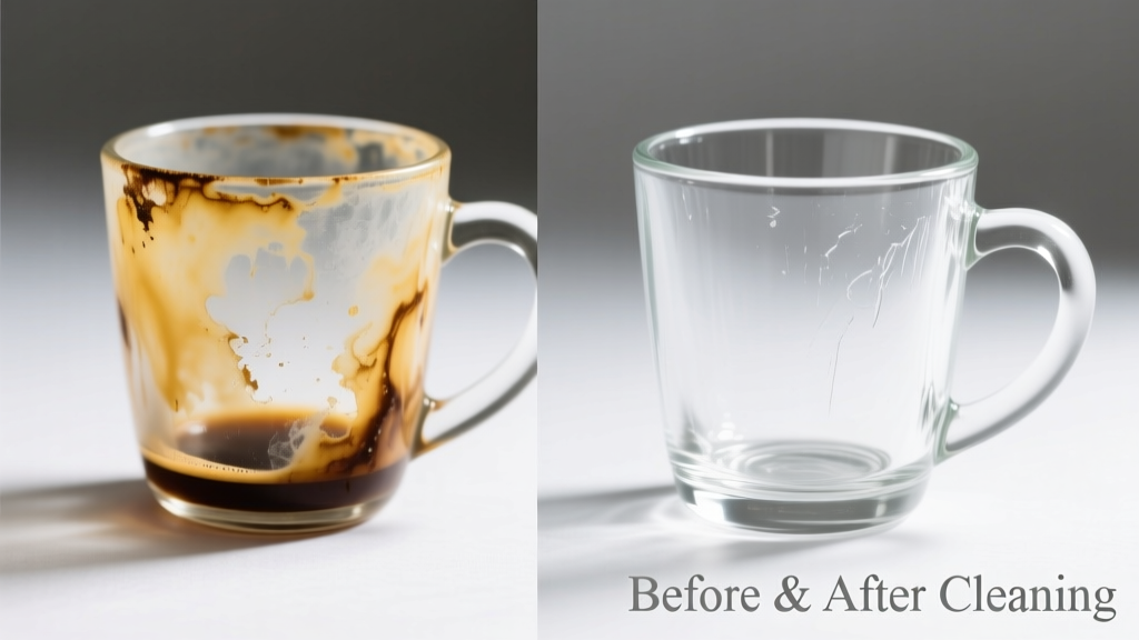 How to Remove Coffee Stains from Glass Safely