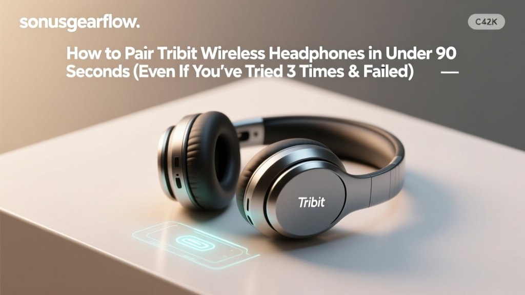 How to Pair Tribit Wireless Headphones (2026)