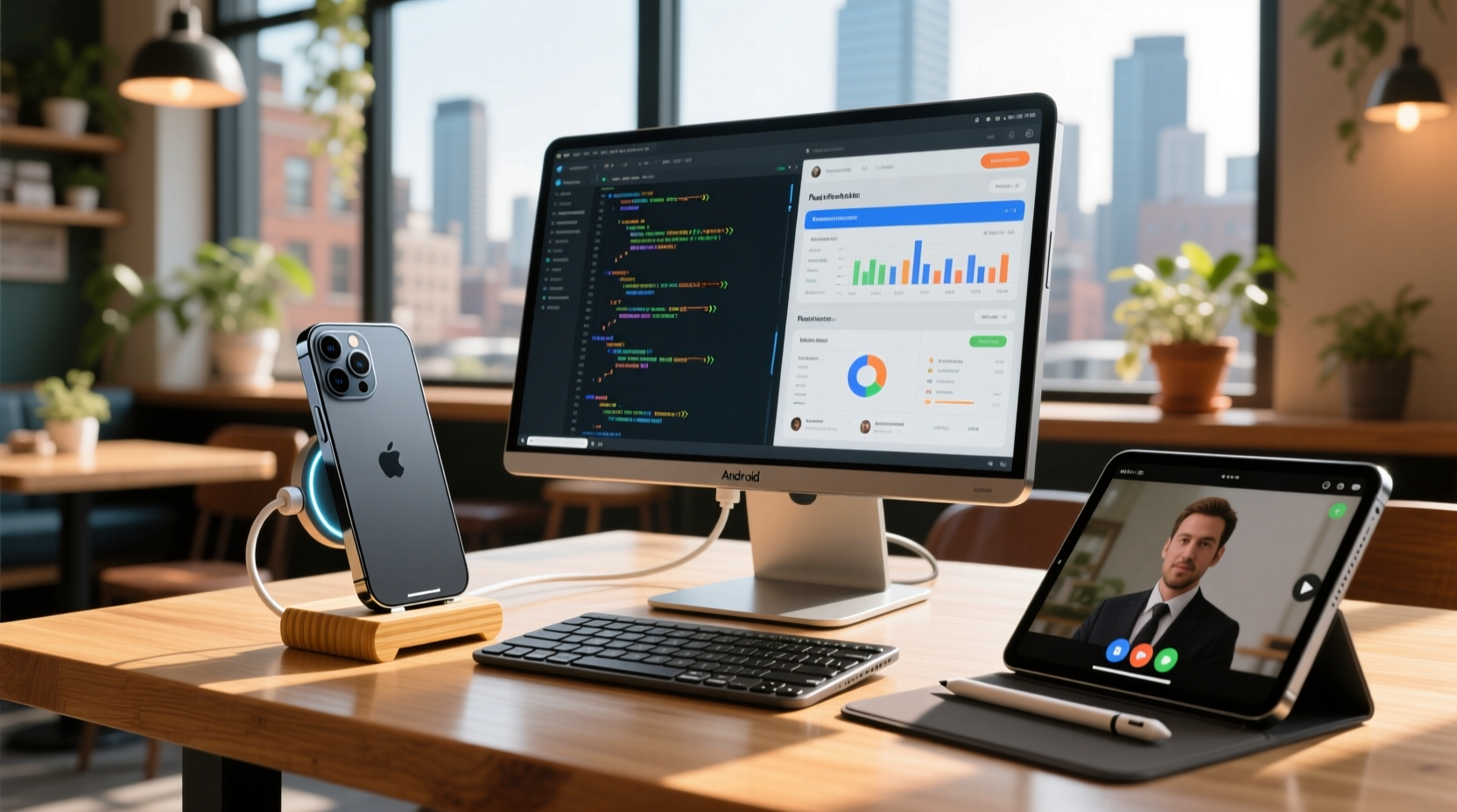 turn your android device into a portable workstation in