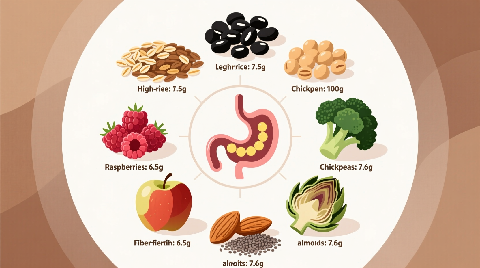 what are fiber foods
