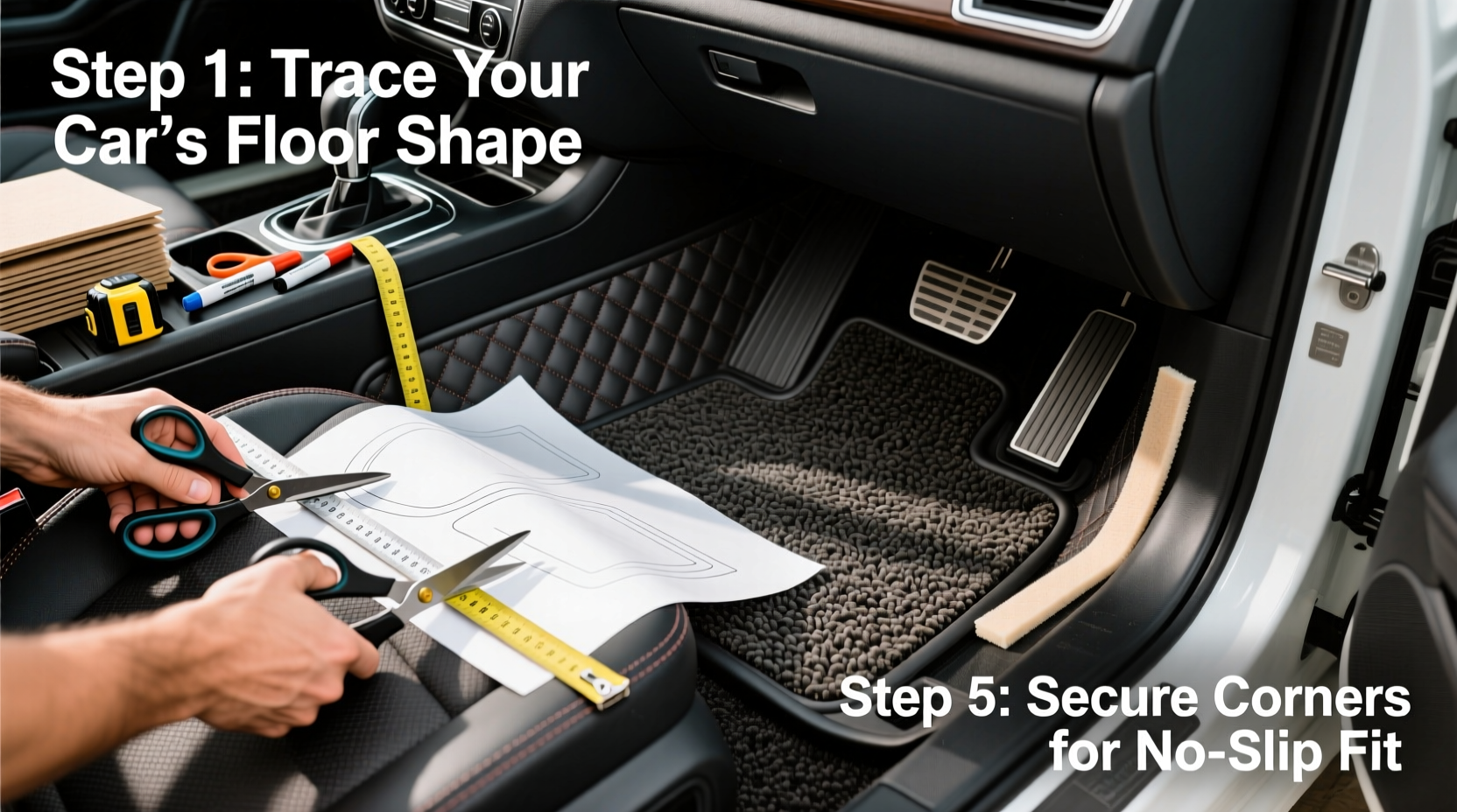 do it yourself car floor mats