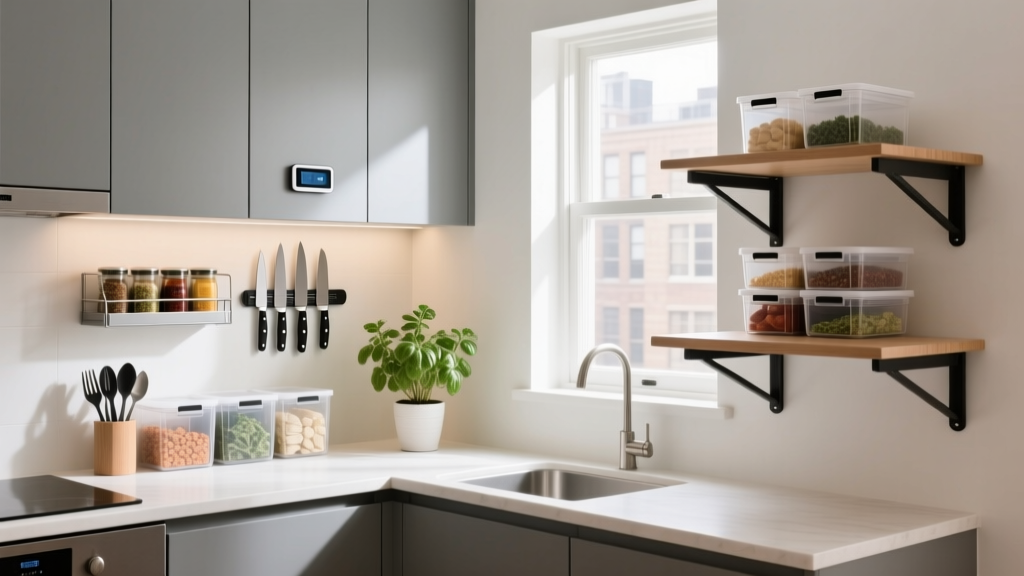 Smart Kitchen Storage Ideas for Small Spaces