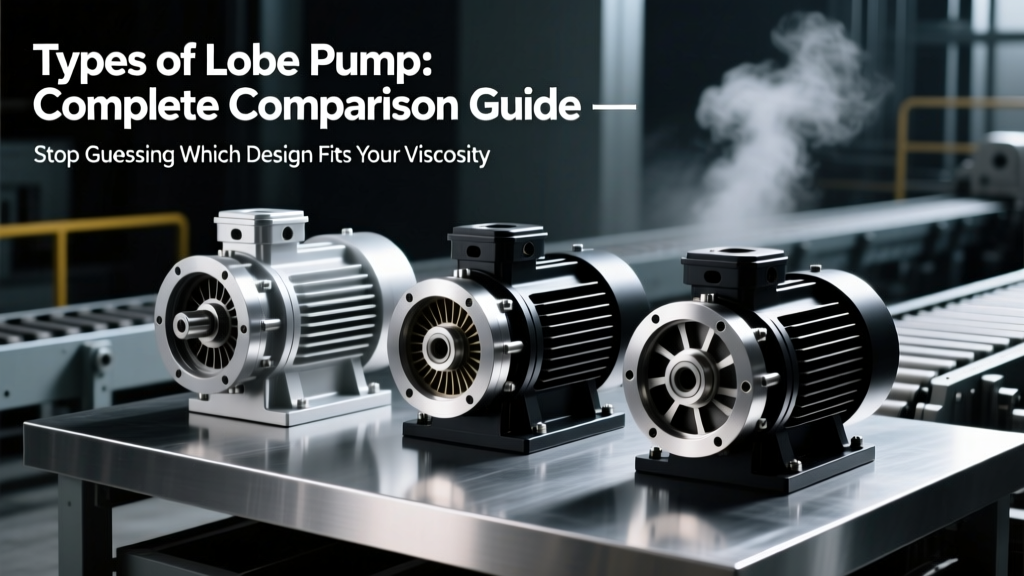 Lobe Pump Types: Viscosity, Sanitation & Pulsation Guide