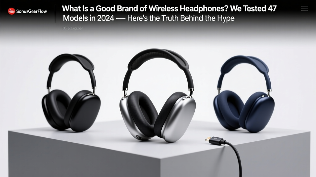 Best Wireless Headphones Brands (2026) — Real Data