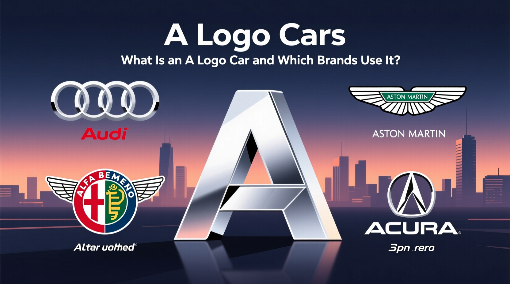 a logo car