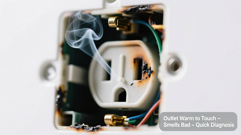 Outlet Warm to Touch & Smells Bad: Quick Diagnosis