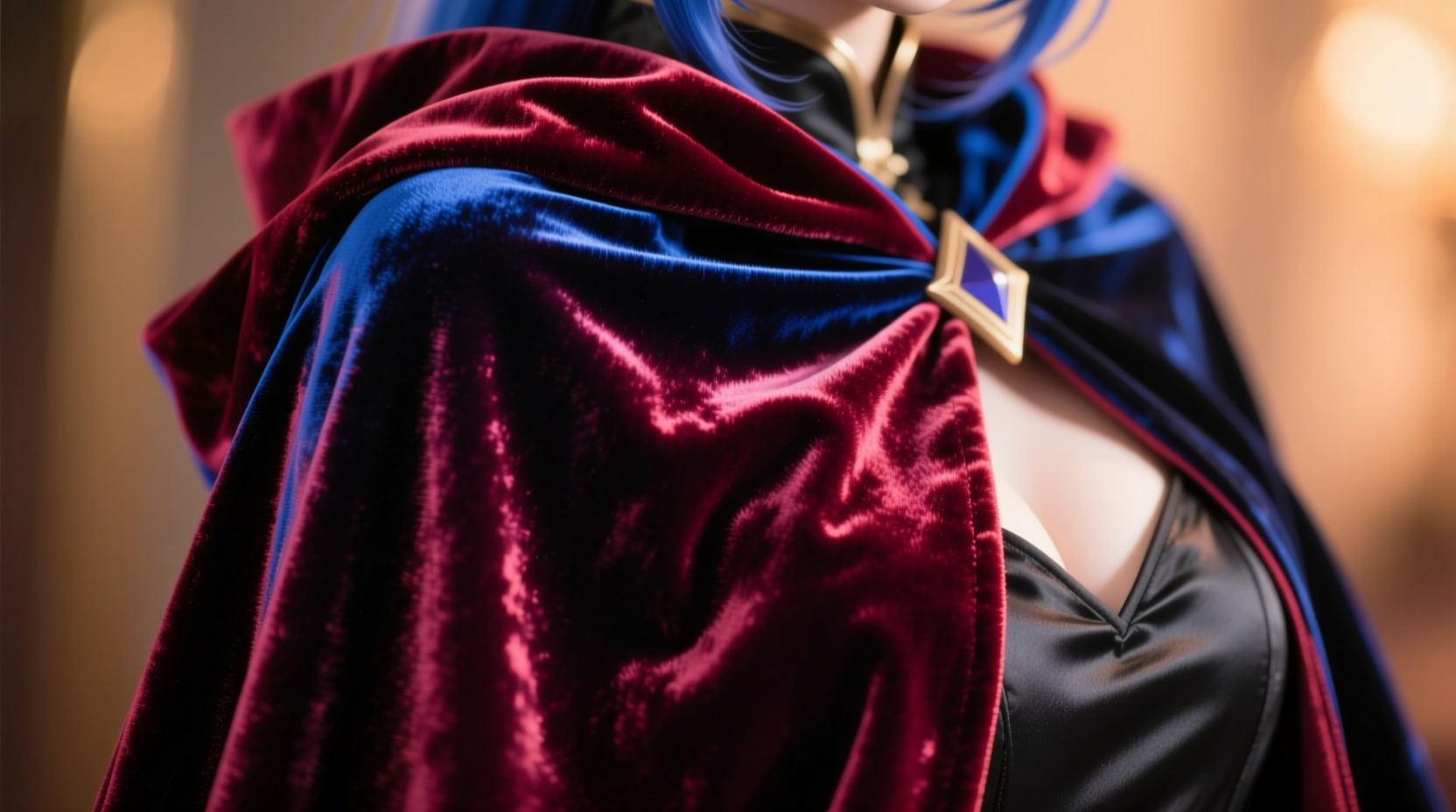 how to clean a velvet anime cosplay cape