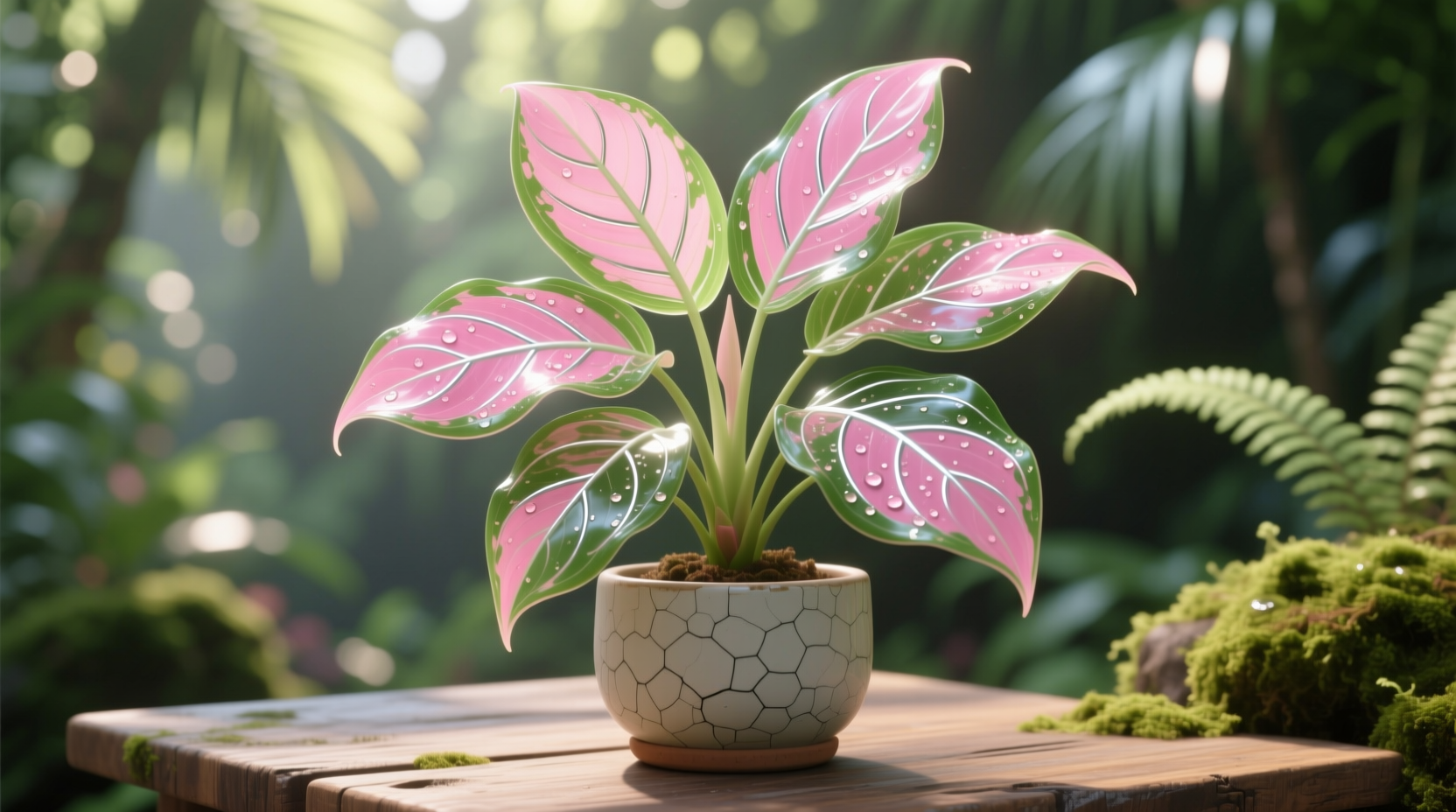 aglaonema pink siam