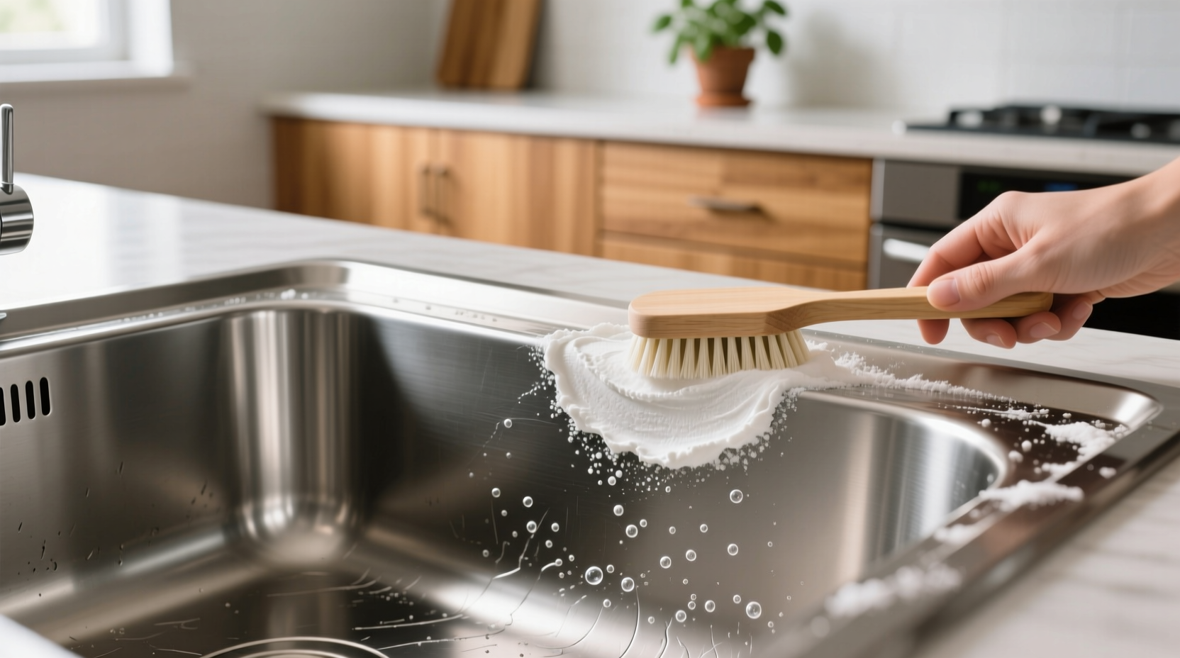 baking soda stainless steel safe or risky