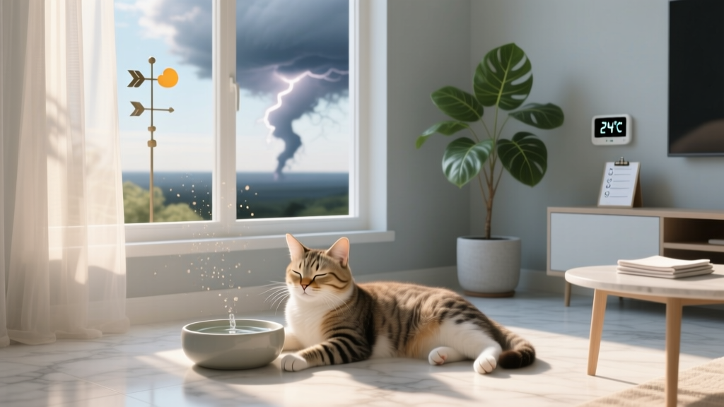 How Weather Affects Cat Behavior in Summer