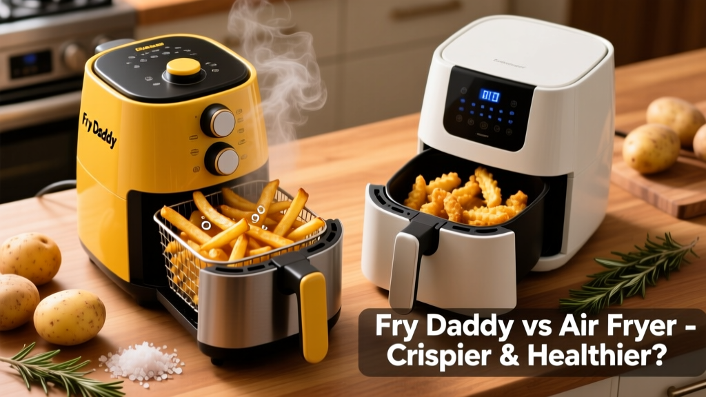 Fry Daddy vs Air Fryer: Crispier & Healthier?