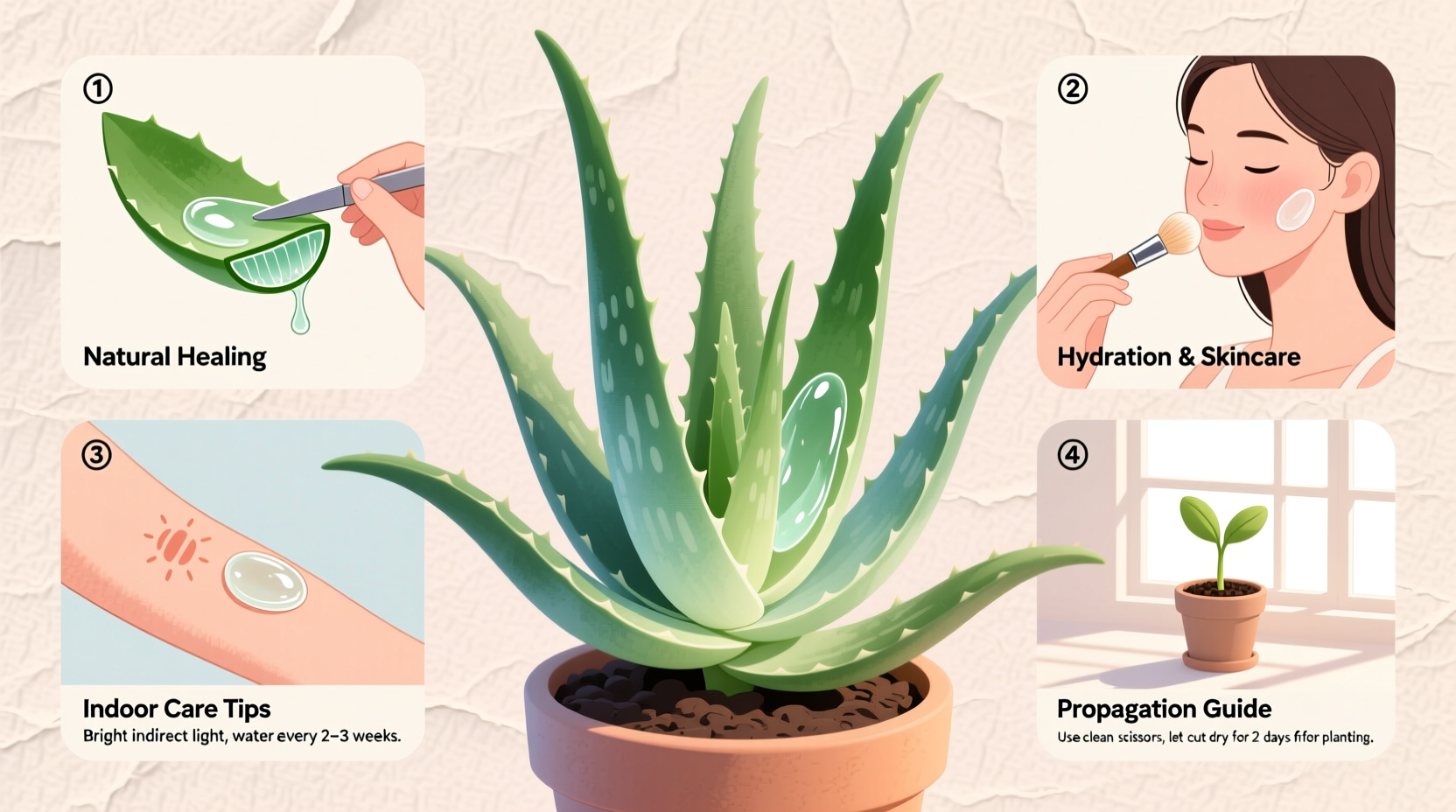 5 Aloe Plant Uses & Care Tips | TheHomeSprouts