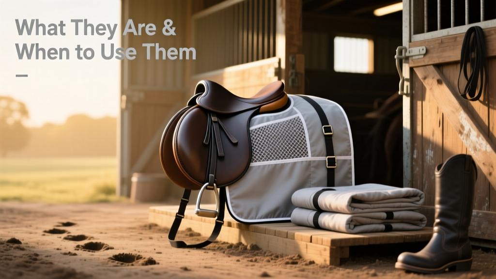 Horse Coolers and Quarter Sheets: What They Are and When to Use Them