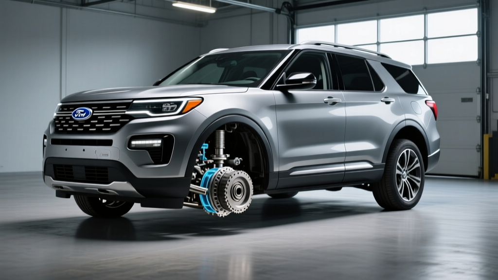 2025 Ford Explorer Drivetrain Options RWD Standard: Vibration Diagnosis