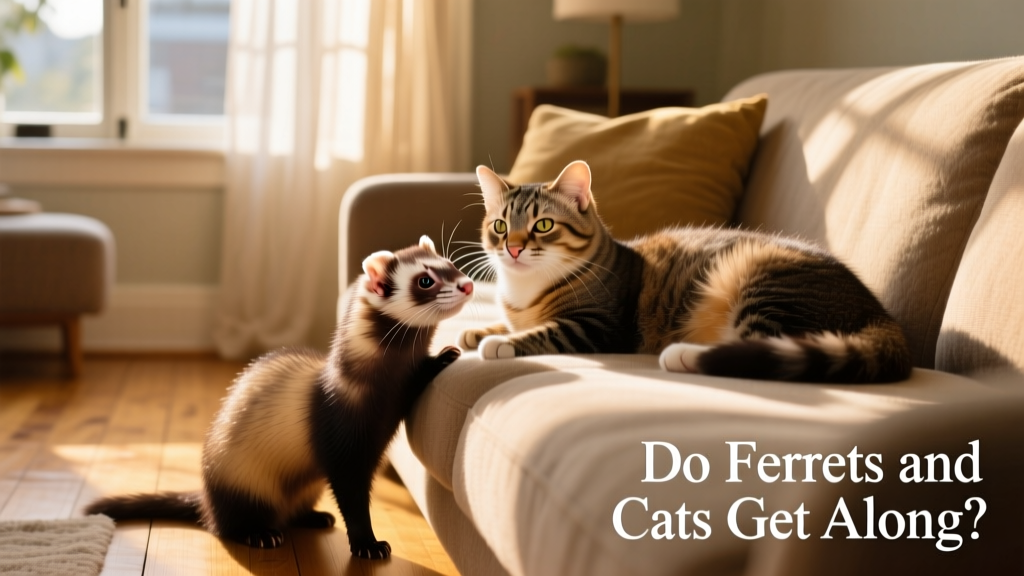 Do Ferrets and Cats Get Along?