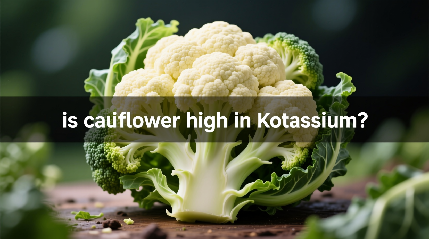 Is Cauliflower High in Potassium? Nutrition Facts Revealed