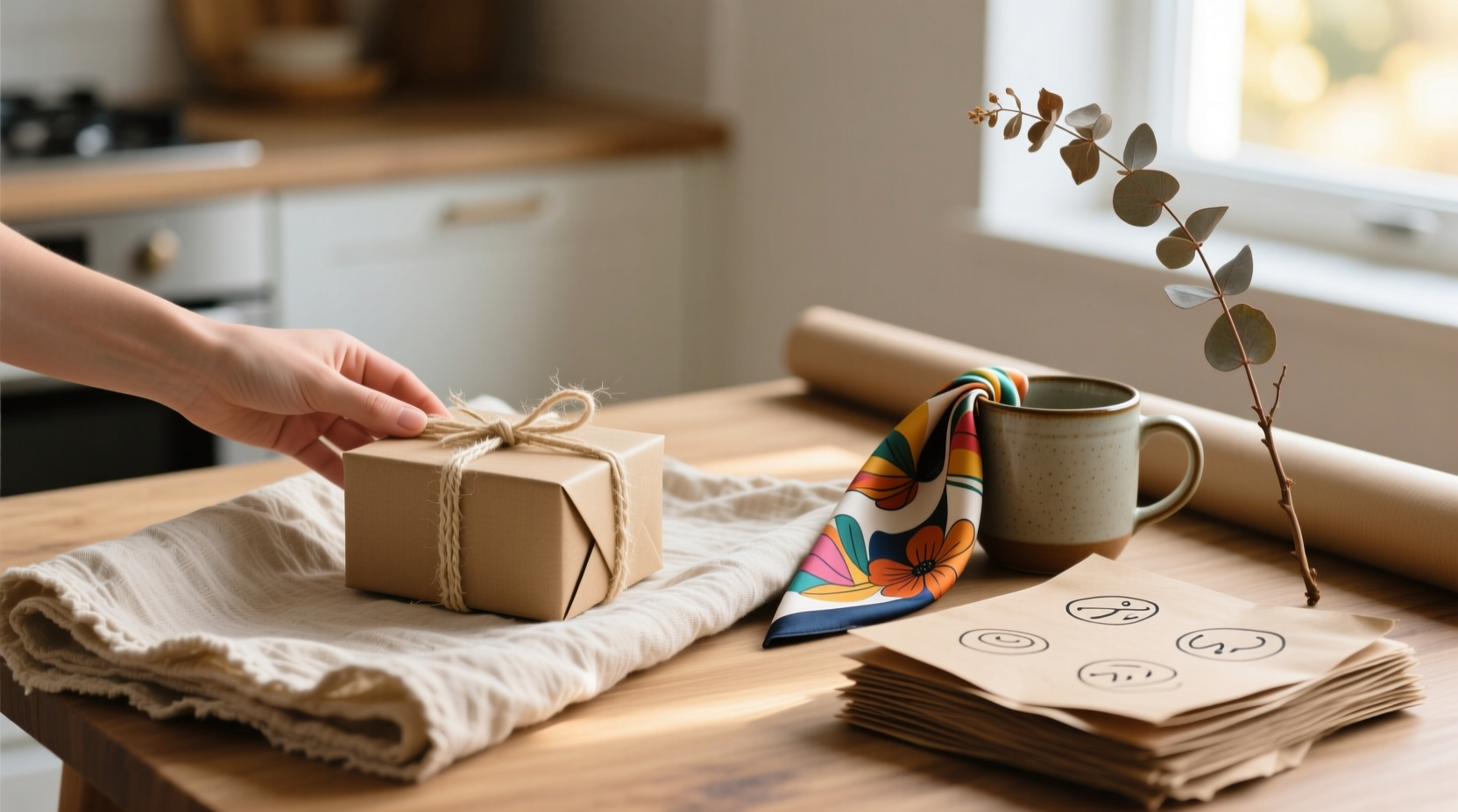 wrapping paper alternatives