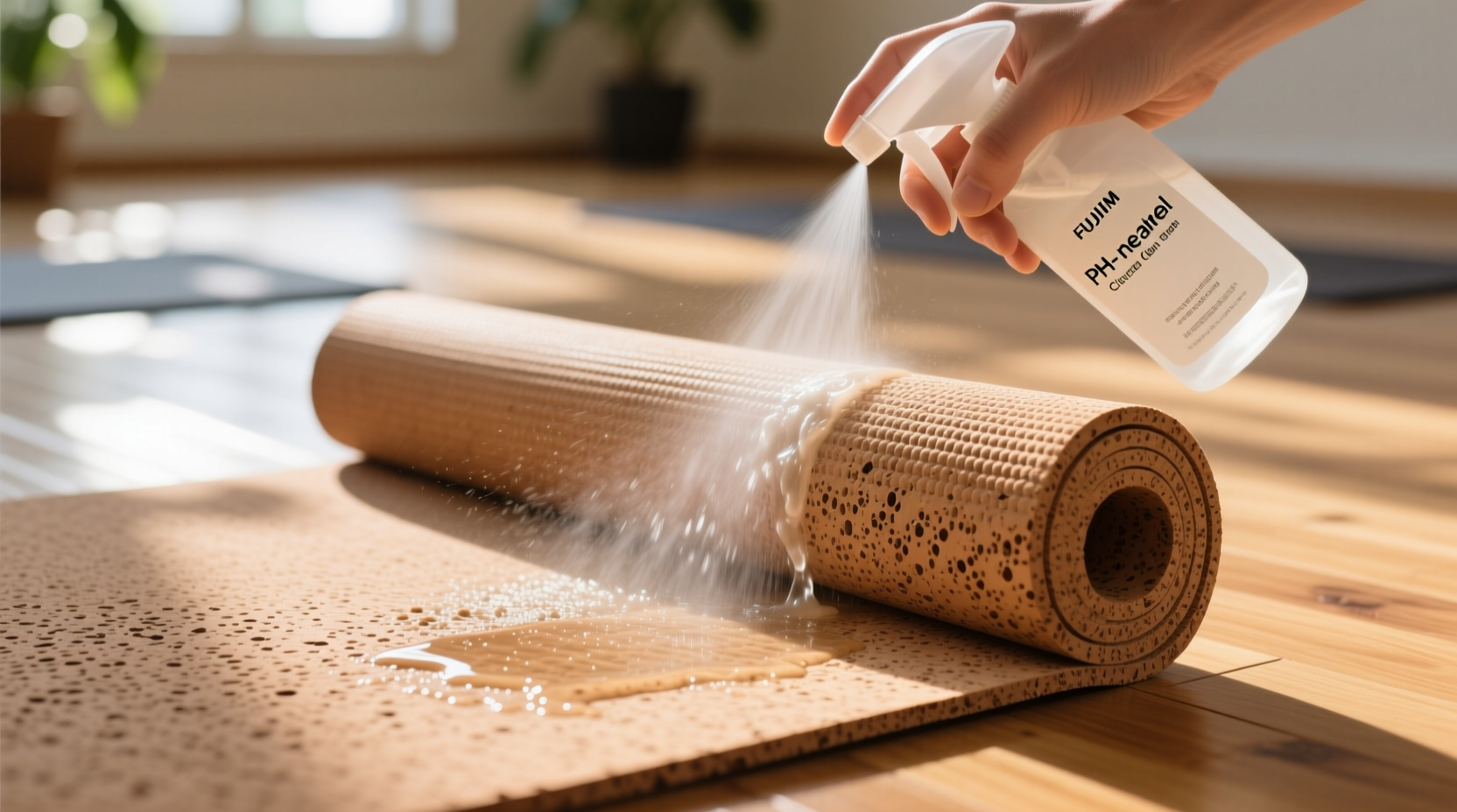 cork yoga mat cleaner vs vinegar the truth