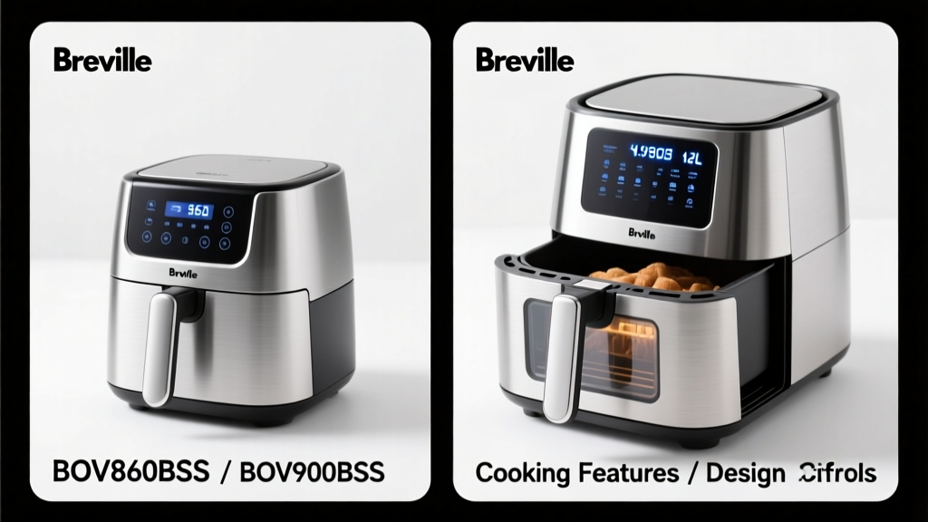 Breville BOV860BSS vs BOV900BSS: Which Air Fryer Wins?