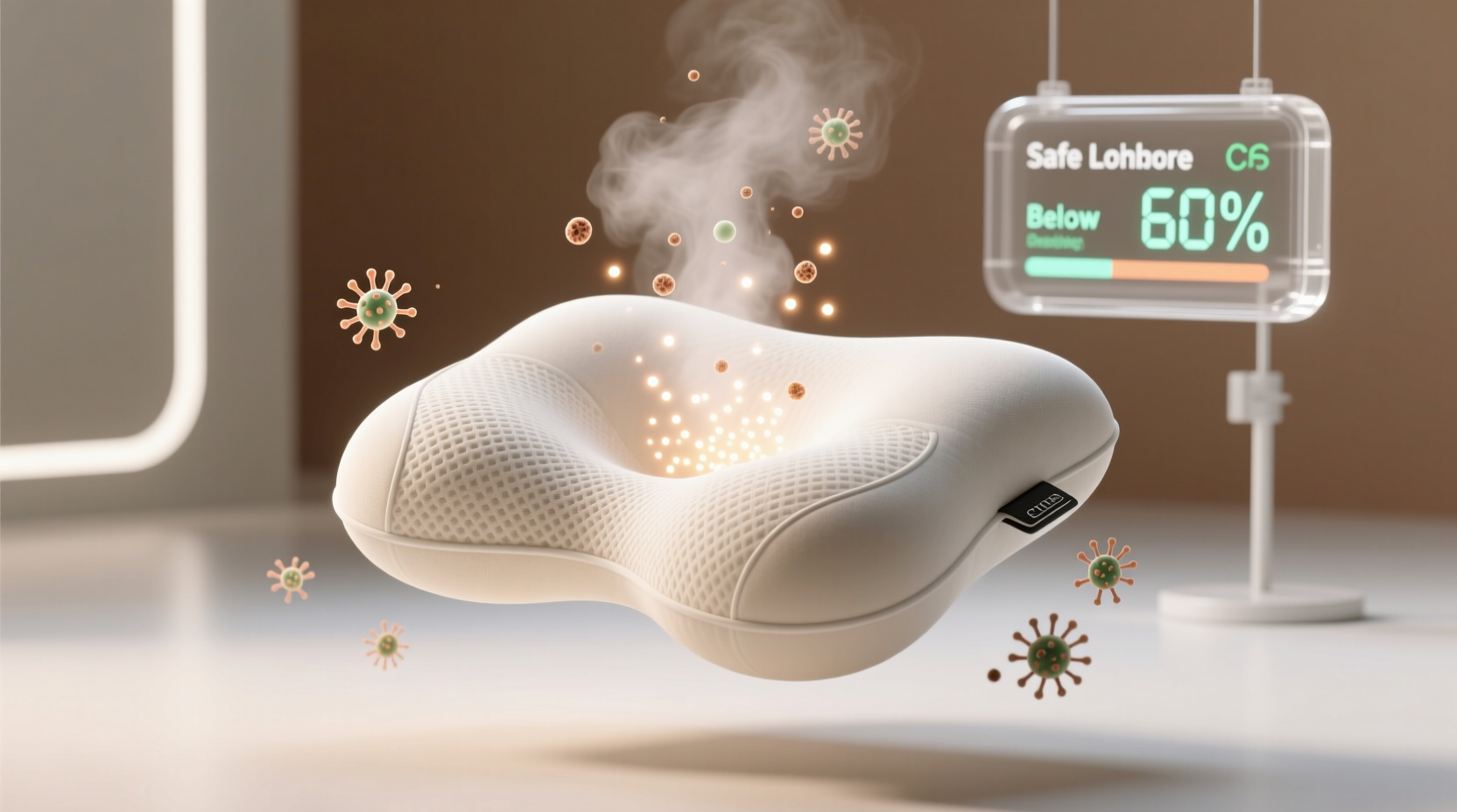 how to deodorize a memory foam travel pillow