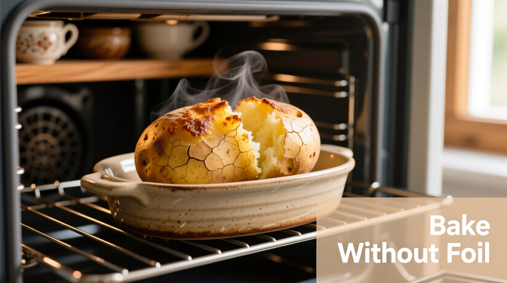 Bake a Potato Without Foil: Crispy Skin Method