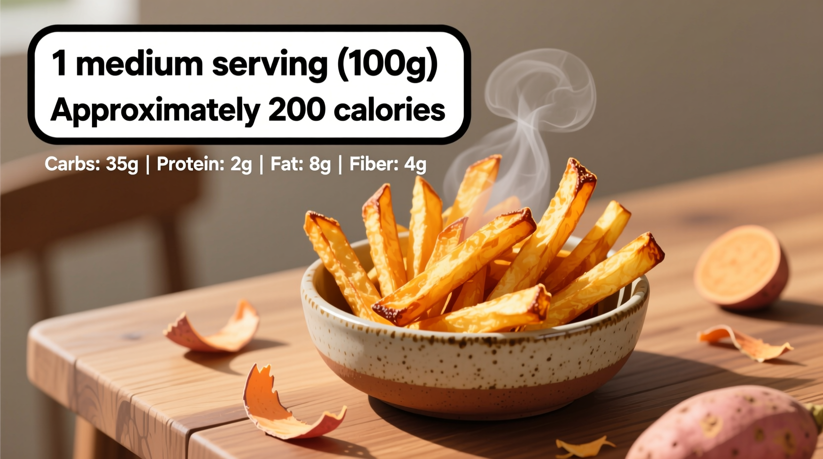 Sweet Potato Fries Calories: Exact Counts by Serving Size