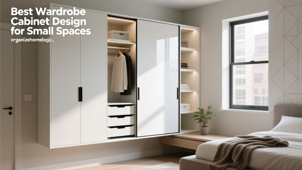 Best Wardrobe Cabinet Design for Small Spaces