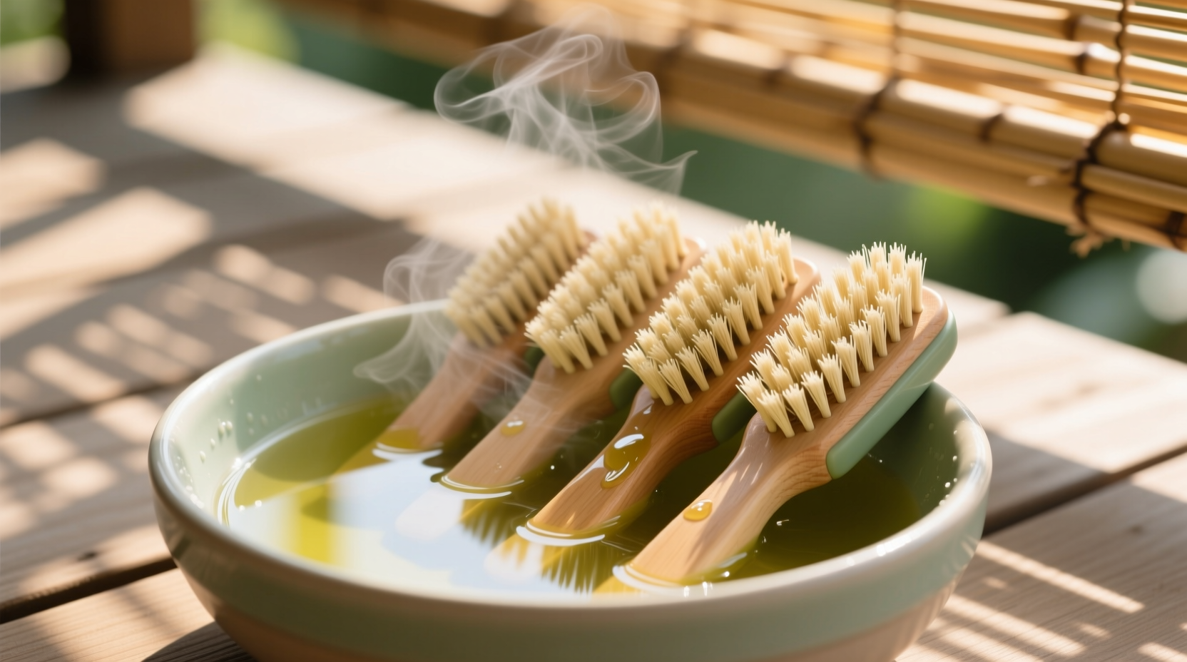 eco friendly cleaning tips neem oil brush sanitization