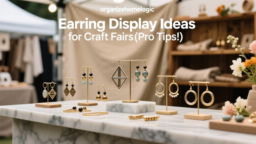 Earring Display Ideas for Craft Fairs (Pro Tips!)