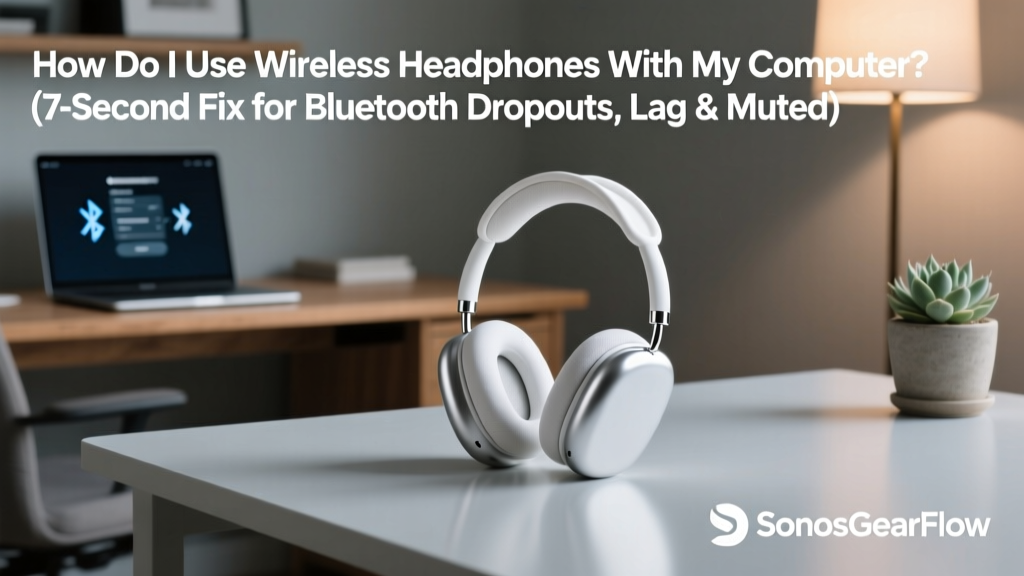How to Use Wireless Headphones With Your Computer