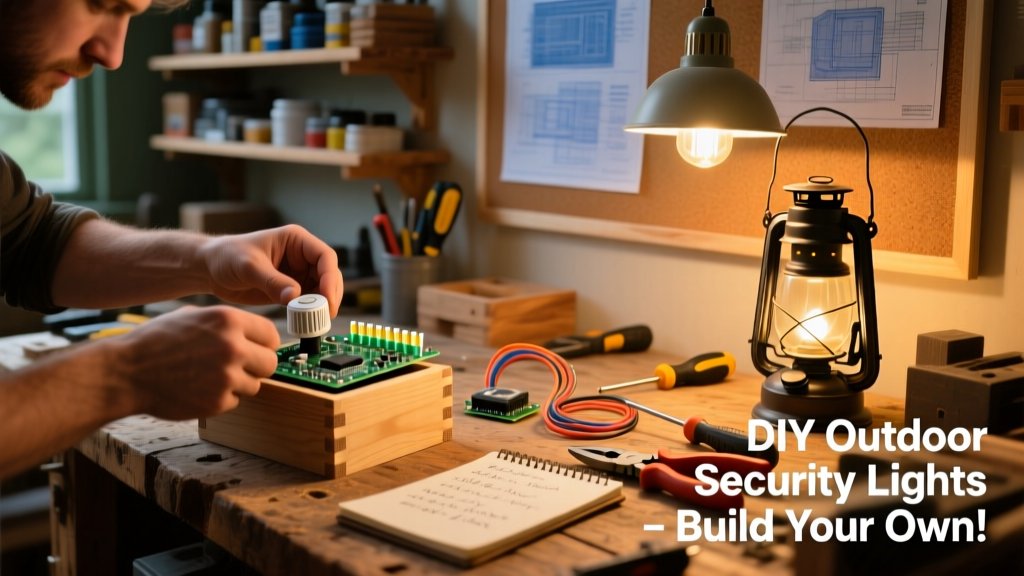 DIY Motion Sensor Lights for Outdoor Security