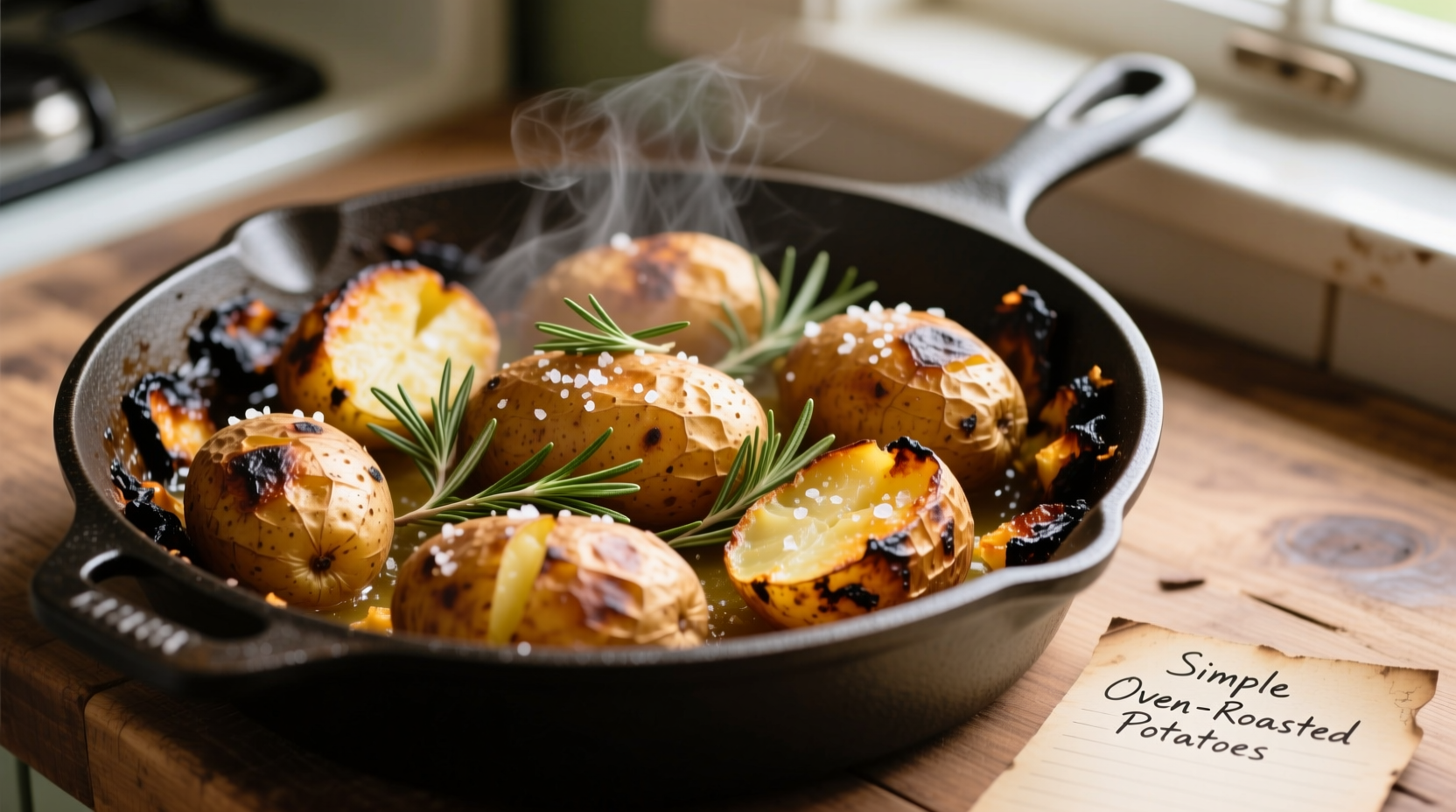 Perfect Oven-Baked Potato Recipe: Crispy Outside, Fluffy Inside