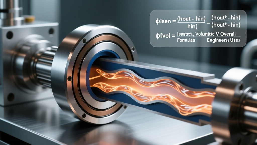 Seal Efficiency Formulas: Isentropic, Volumetric & Overall