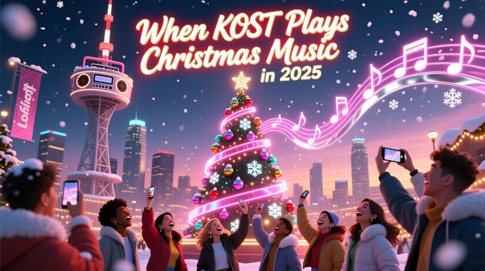 when will kost play christmas music