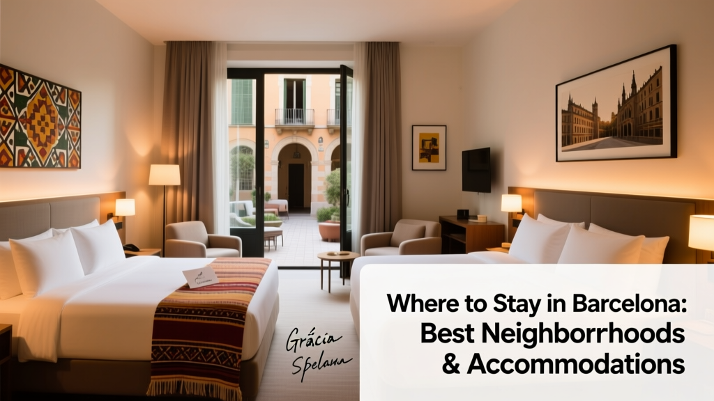 Where to Stay in Barcelona: Best Neighborhoods and Accommodation Options (2024 Guide)