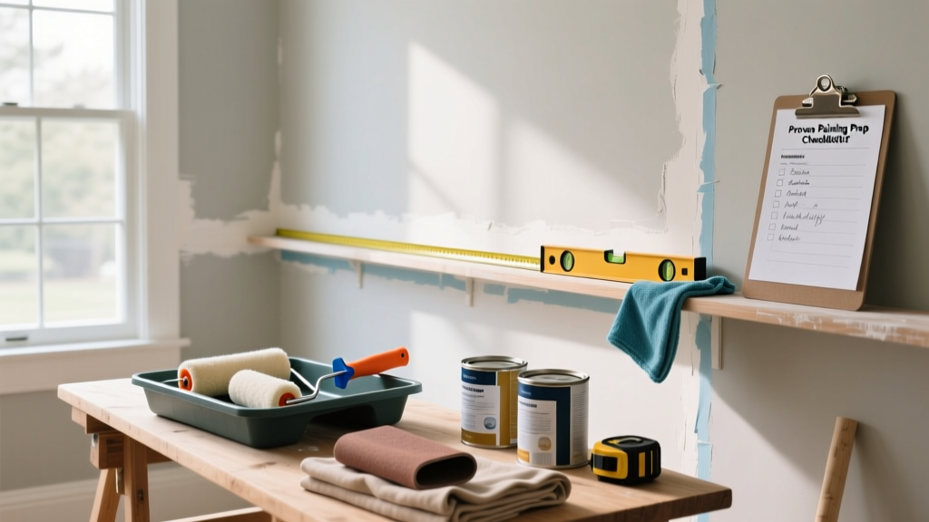 Proven Painting Prep Checklist for Flawless Walls (2026)