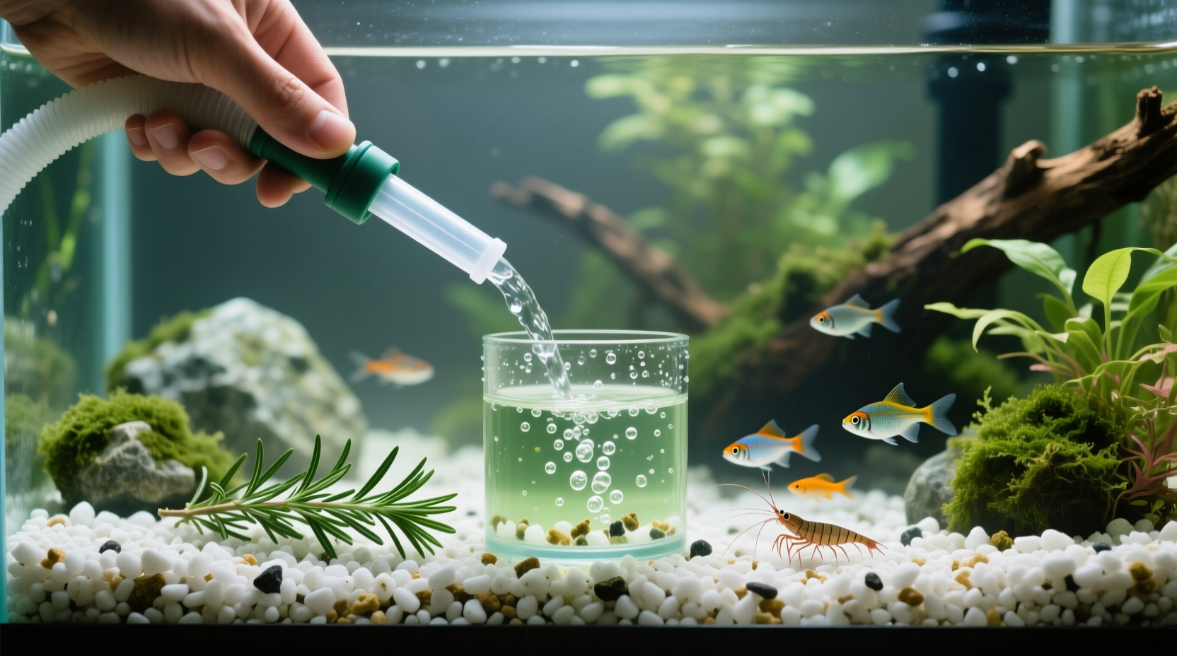 eco friendly aquarium gravel cleaning