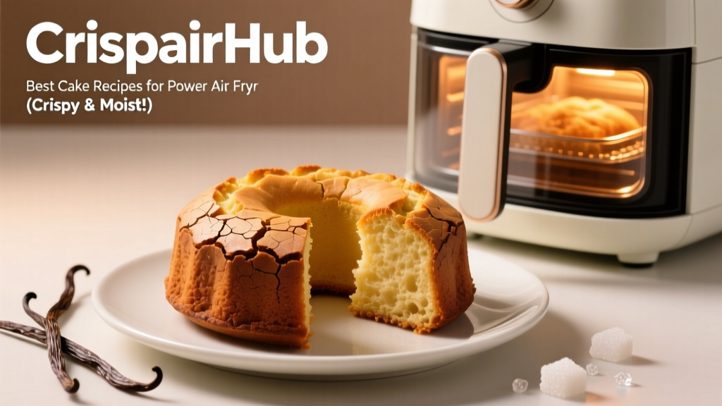 Best Cake Recipes for Power Air Fryer (Crispy & Moist!)