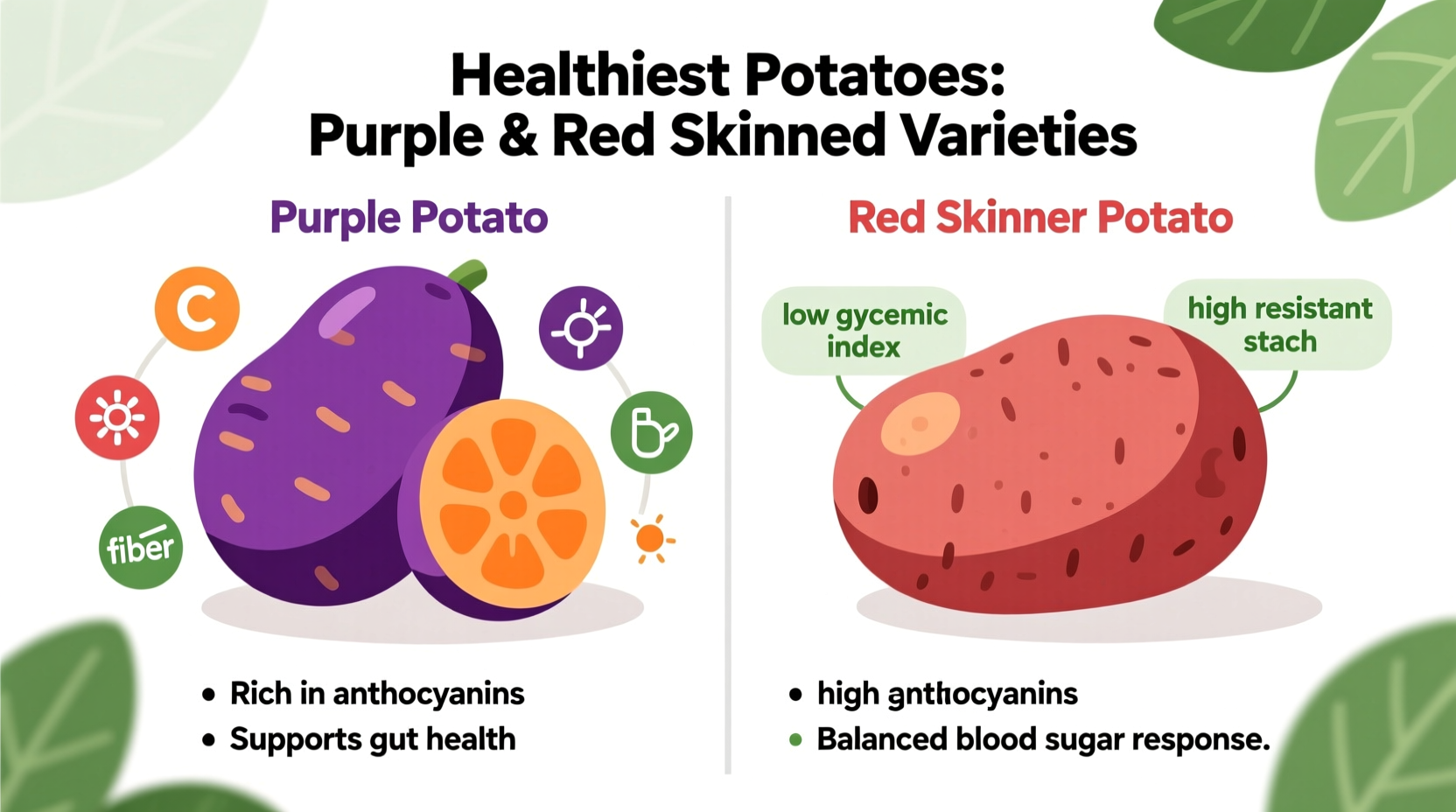 What's the Healthiest Potato? Science-Backed Nutritional Comparison