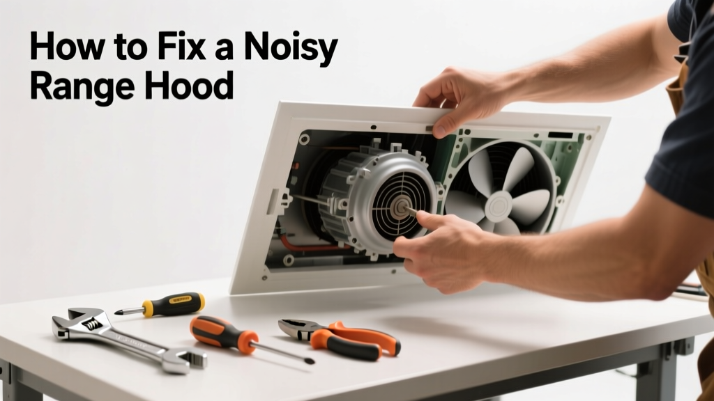 How to Fix a Noisy Range Hood: DIY Repair Guide