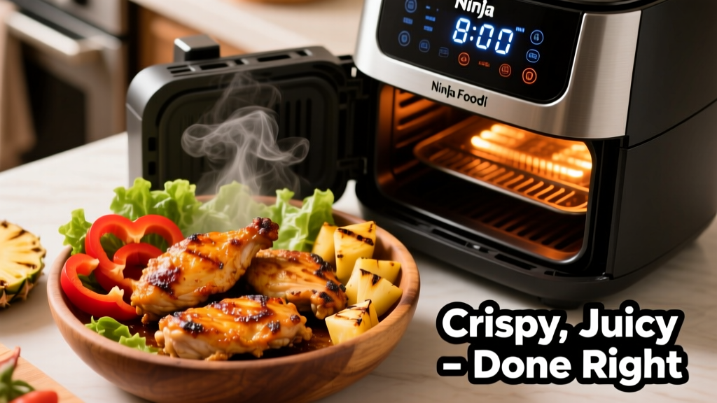 BBQ Chicken Tenders in Ninja Foodi: Crispy & Juicy