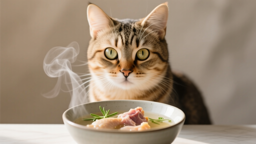 Why Cats Prefer Food With Bone Broth Added