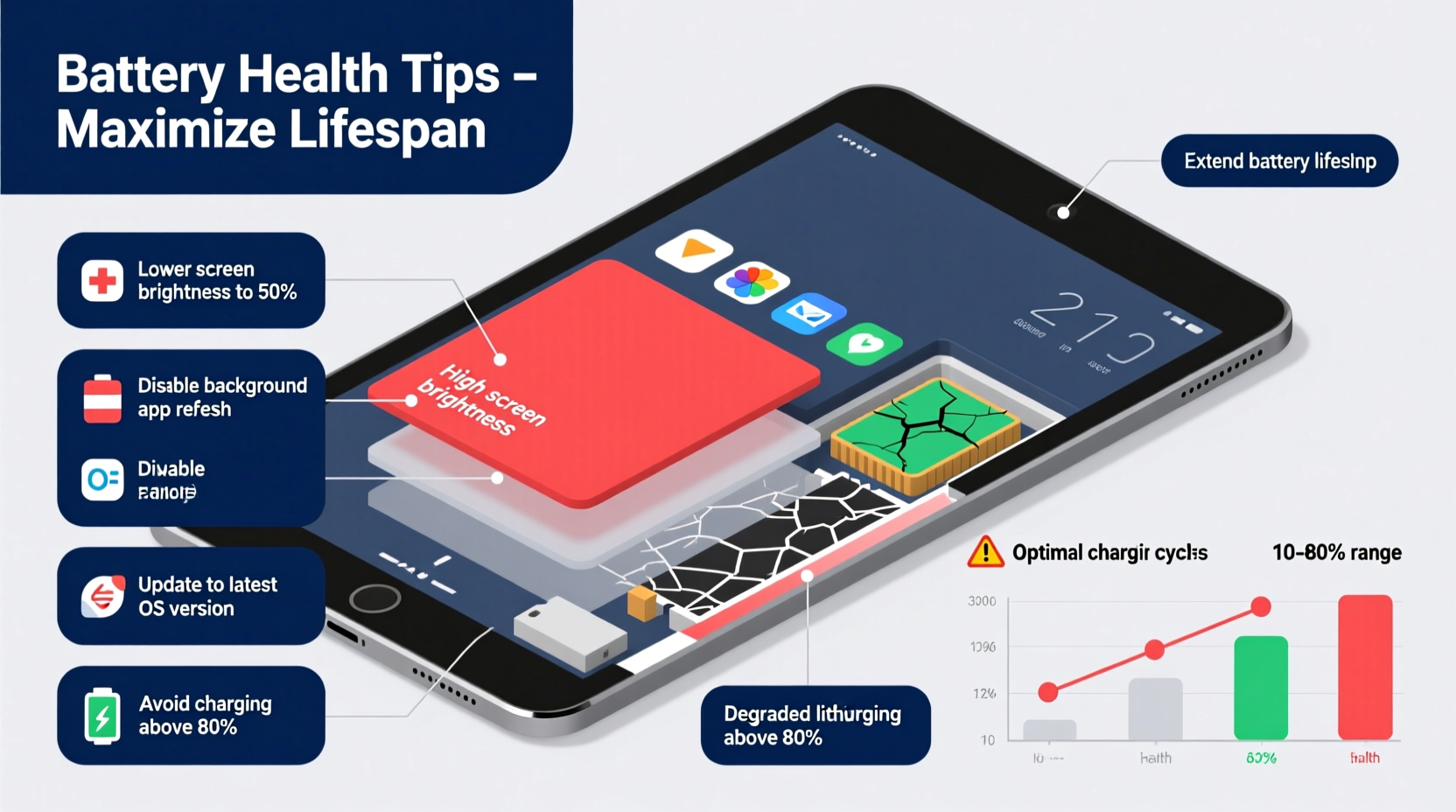 why does my tablet battery drain so fast and how to extend lifespan