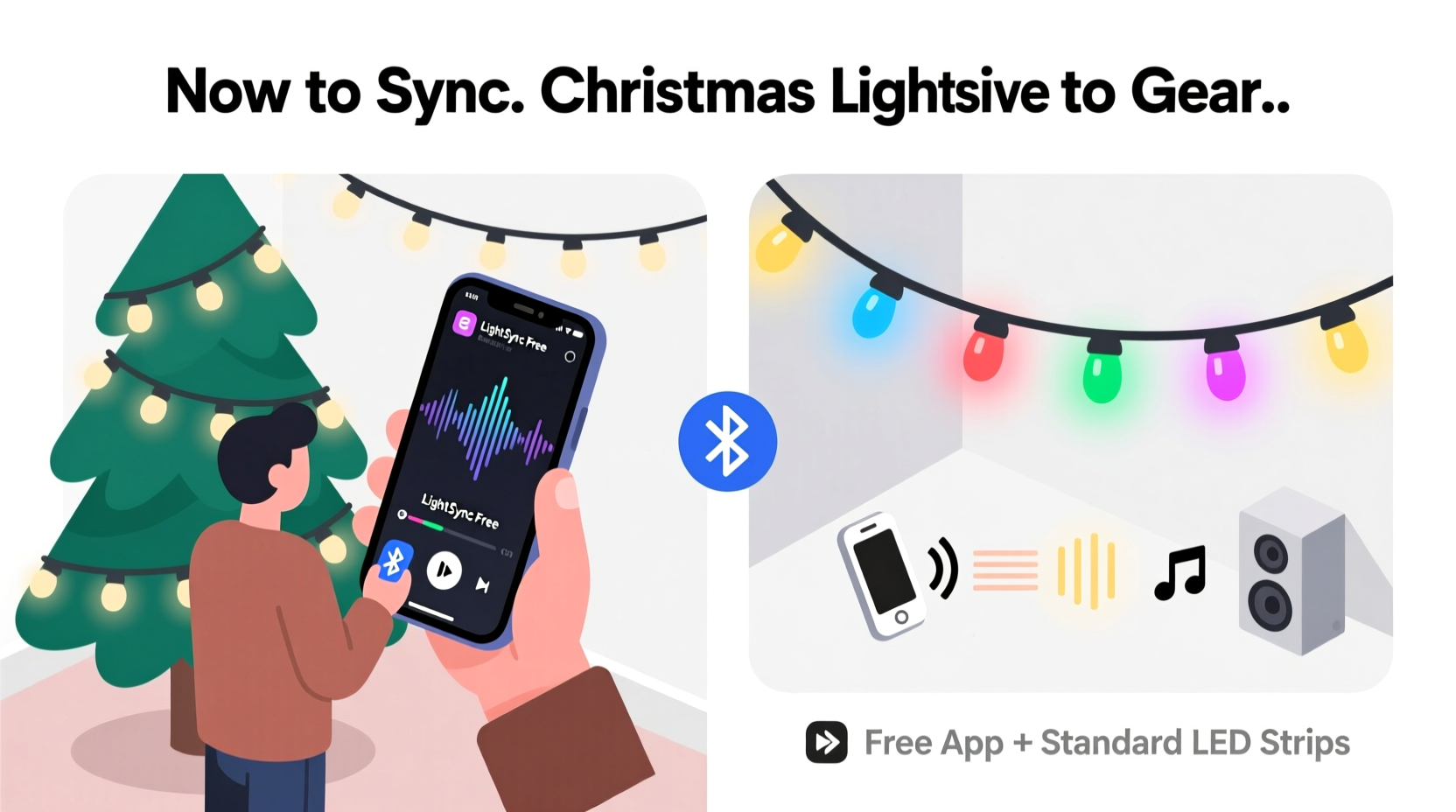 how to sync your christmas lights to music without expensive controllers or coding knowledge
