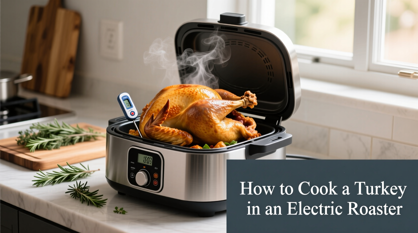 how to cook a turkey in an electric roaster