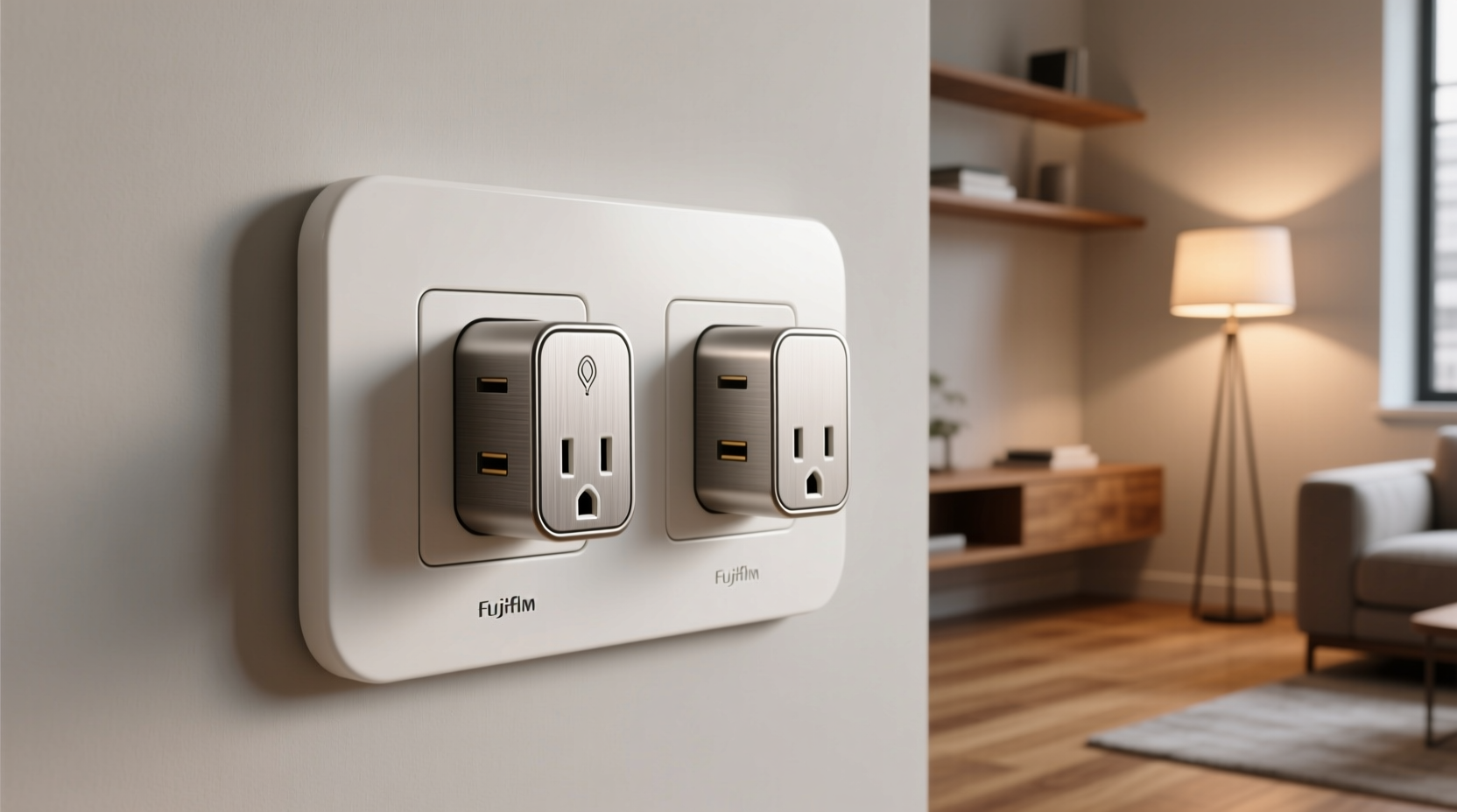 this diy power outlet adds a pair of good looking plugs