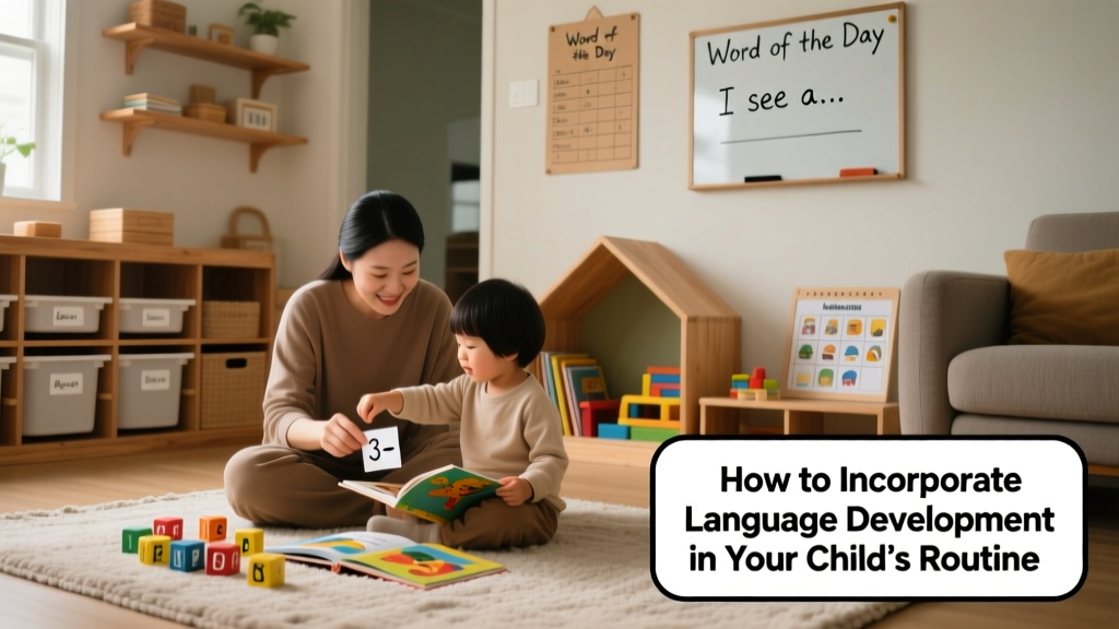 How To Incorporate Language Development In Your Child's Routine: A Practical Video-Based Approach