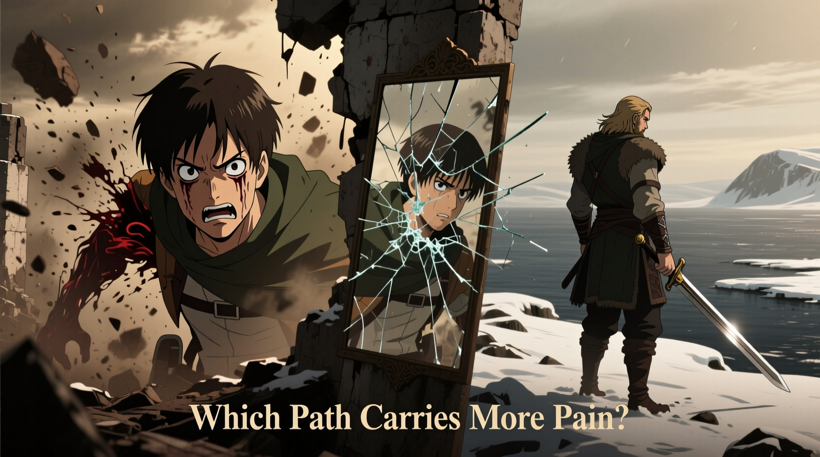 attack on titan vs vinland saga which anime explores trauma more deeply