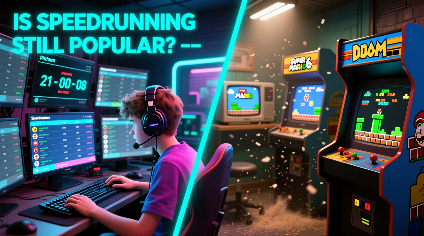 is speedrunning still popular in the gaming community or declining