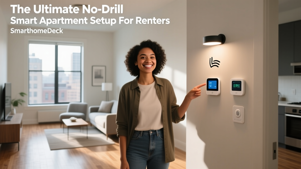 The Ultimate No-Drill Smart Apartment Setup For Renters